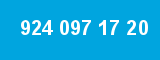 924 097 17 20 924 097 17 20